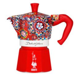 Гейзерная кофеварка Bialetti Dolce&Gabbana Moka Express Red на 3 порции