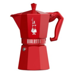Гейзерная кофеварка Bialetti Moka Express Exclusive Red на 6 порций
