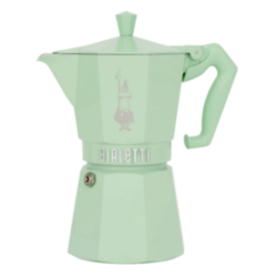 Гейзерная кофеварка Bialetti Moka Express Exclusive Green на 6 порций