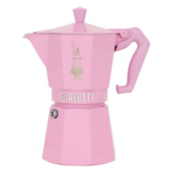 Гейзерная кофеварка Bialetti Moka Express Exclusive Pink на 6 порций