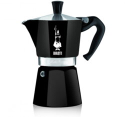Гейзерная кофеварка Bialetti Moka Express Black 6 порций